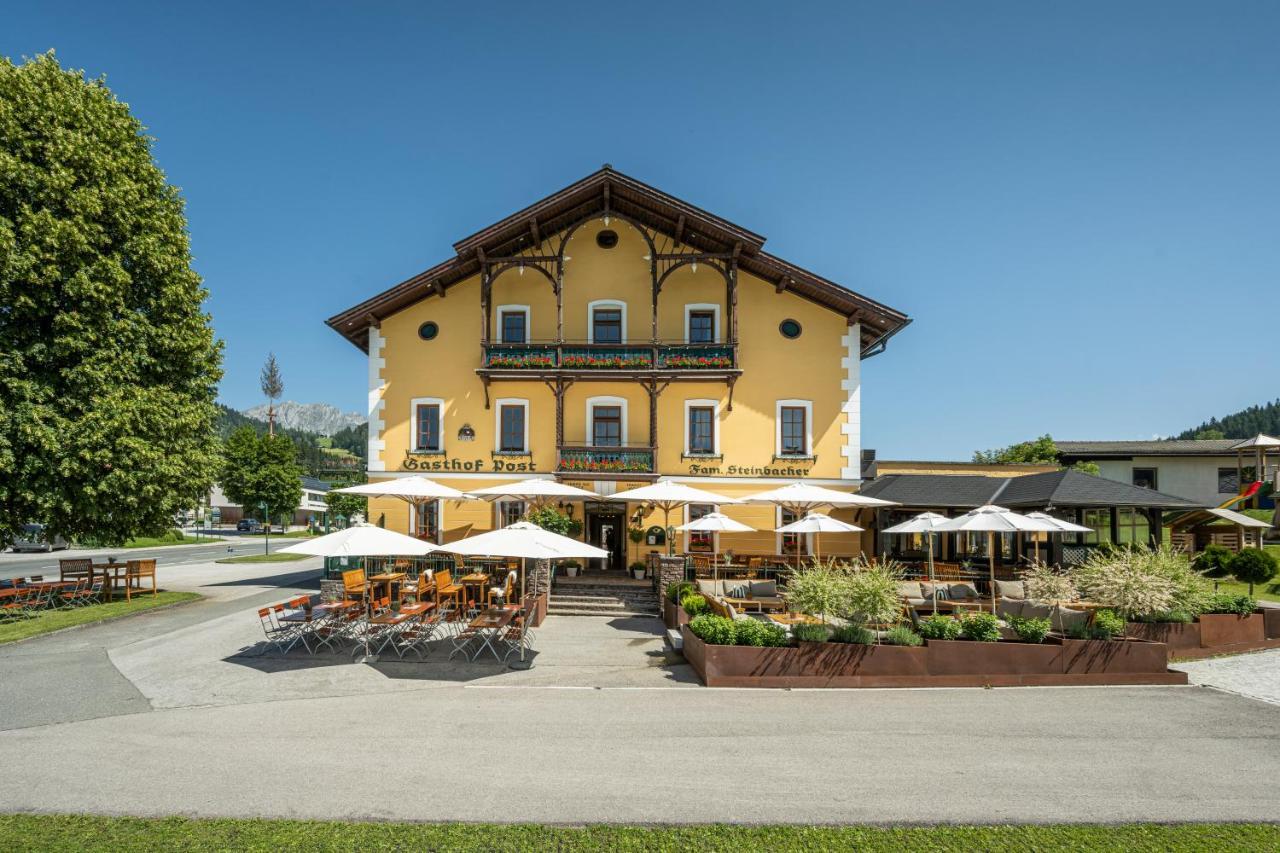 Gasthof Post St. Martin Am Tgb. ザンクト・マルティン・アム・テンネンゲビルゲ エクステリア 写真